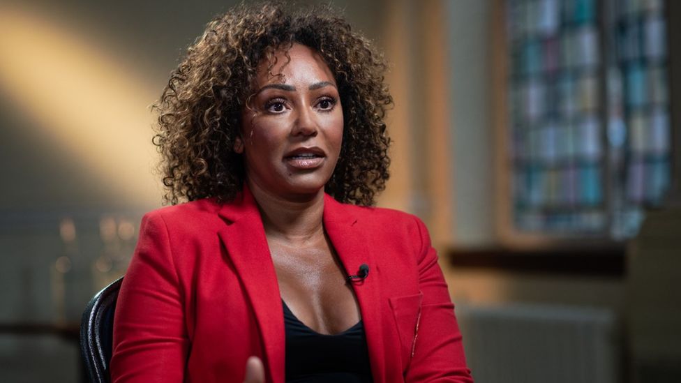 Spice Girl Melanie Brown speaks to Newsnight