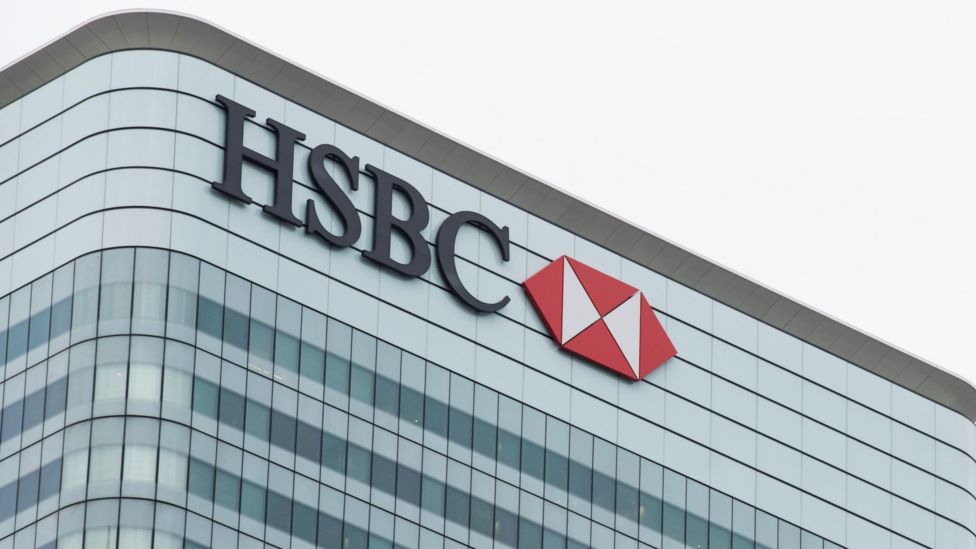 HSBC shares slide after 62% profit fall - BBC News