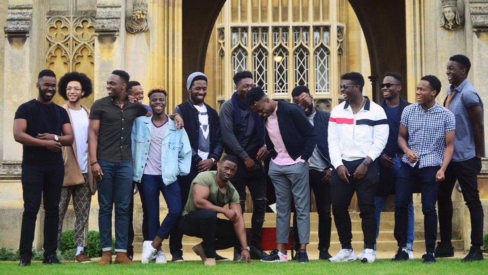Photo of students from Cambridge University