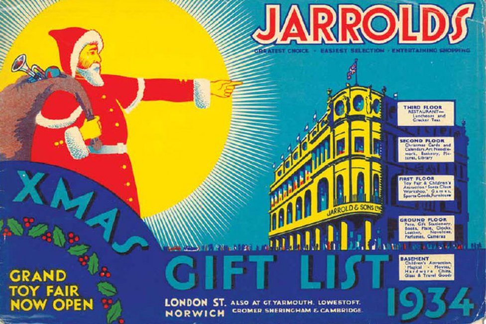 Jarrold Christmas advert, 1934