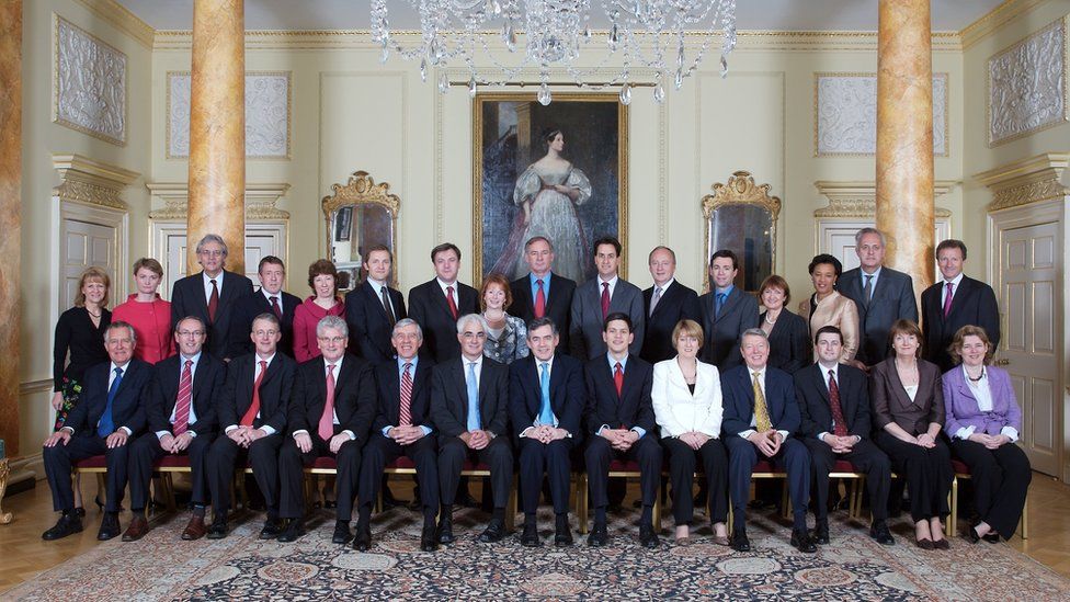 Theresa Mays Cabinet Official Photo Released Bbc News 