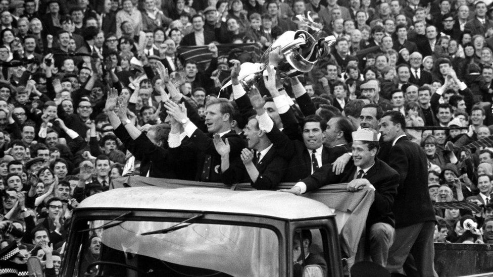 Lisbon Lions with European Cup
