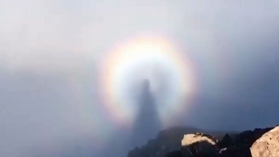 brocken spectre mount rainier