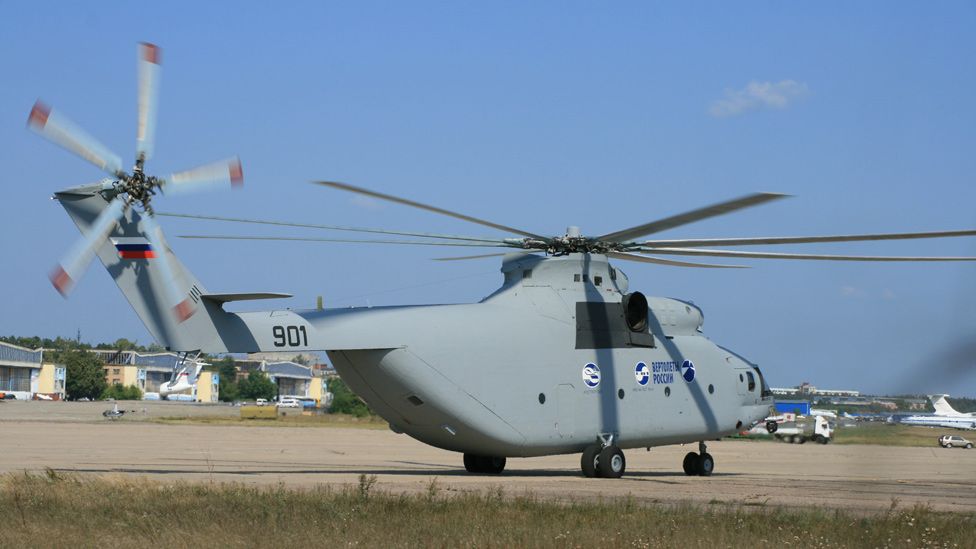 Russian Mi-26 helicopter