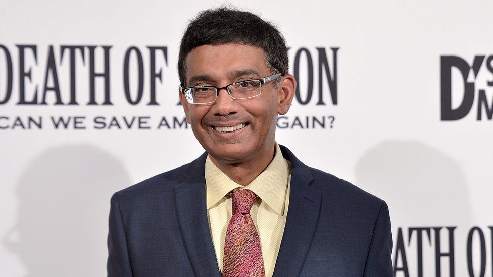 Dinesh D'Souza attends the DC premiere of his film, "Death of a Nation," at E Street Cinema on August 1, 2018 in Washington, DC.
