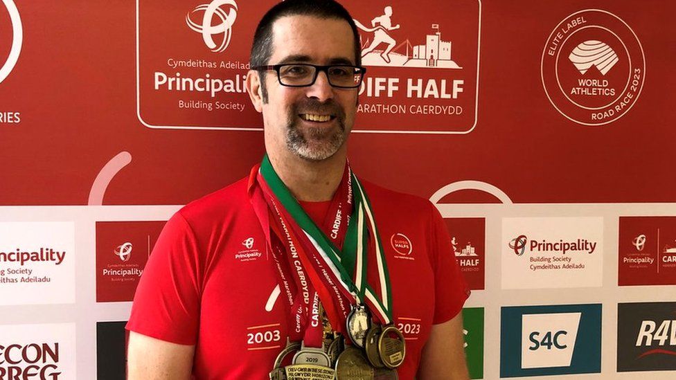 Andrew Roach has run each of the Cardiff Half Marathons since they began in 2003
