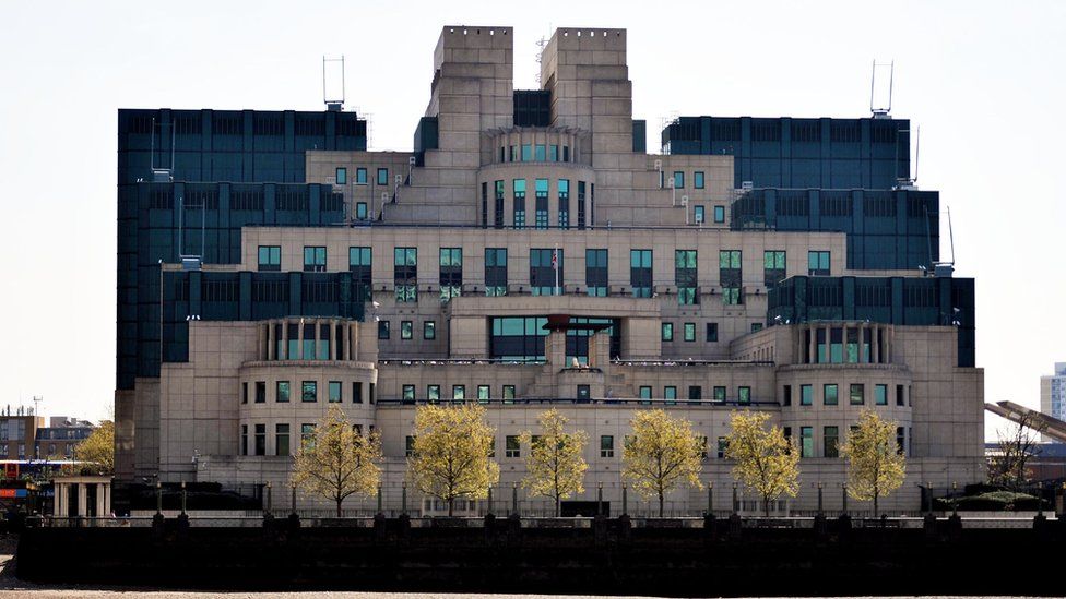 MI6 building in London