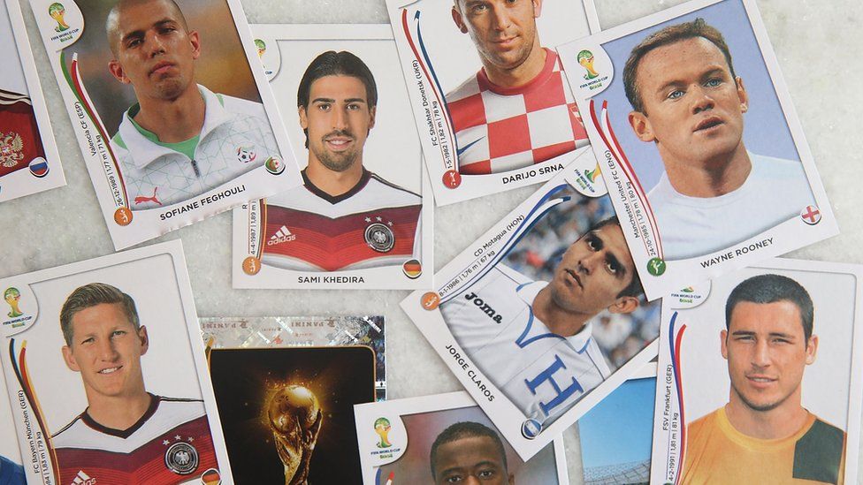 Panini FIFA World Cup QATAR 2022 ALBUM + BOX (50 Packs, 5 Stickers per pack)