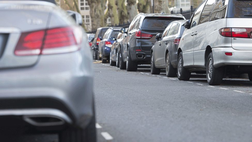 Cars parked