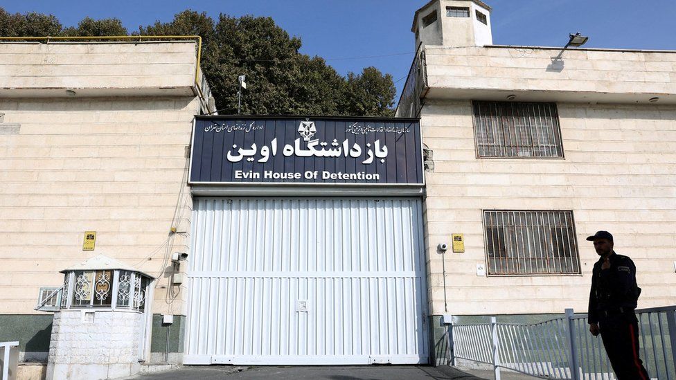 File photo showing Evin prison in Tehran (17 October 2022)