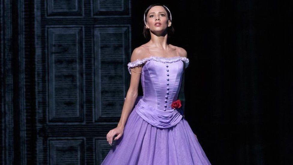 Francesca Hayward as Alice in Alice in Wonderland