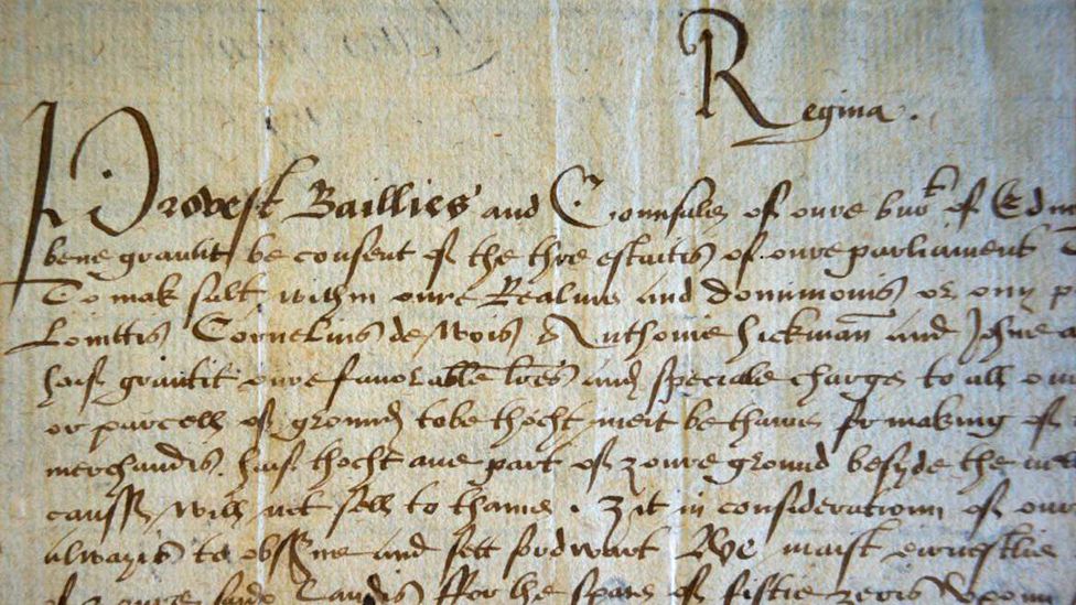 Mary Queen of Scots documents found at Museum of Edinburgh BBC News