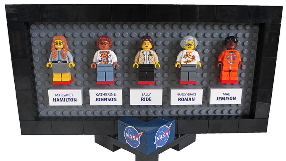Science writer Maia Weinstock's winning "Women of Nasa" design will be the basis for a new Lego collection