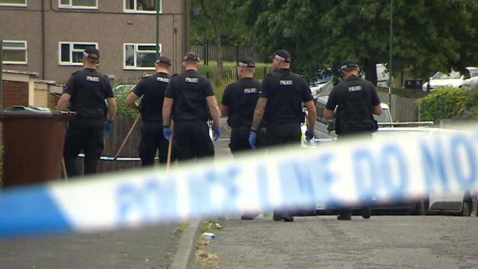 Nottingham shooting Three arrests after boy shot in street BBC News