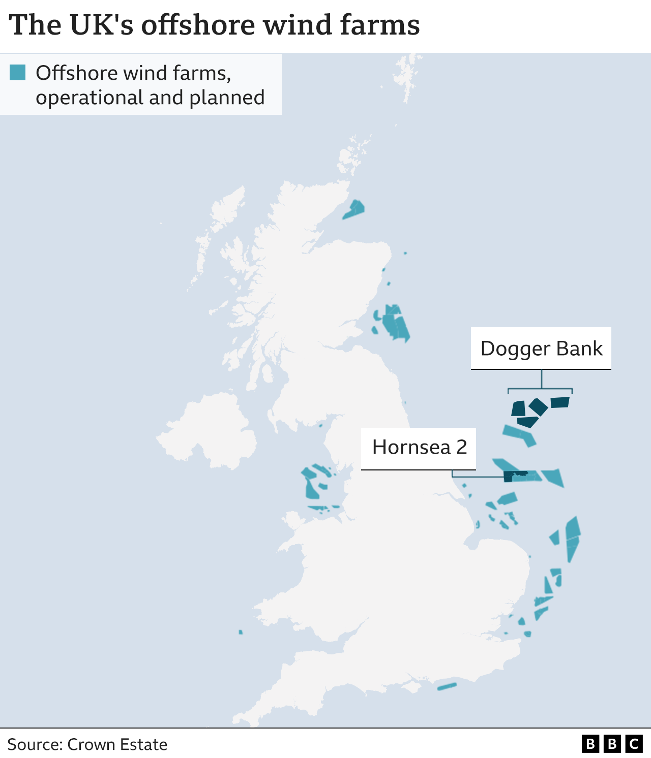Hornsea 2 North Sea wind farm claims title of world's largest BBC News