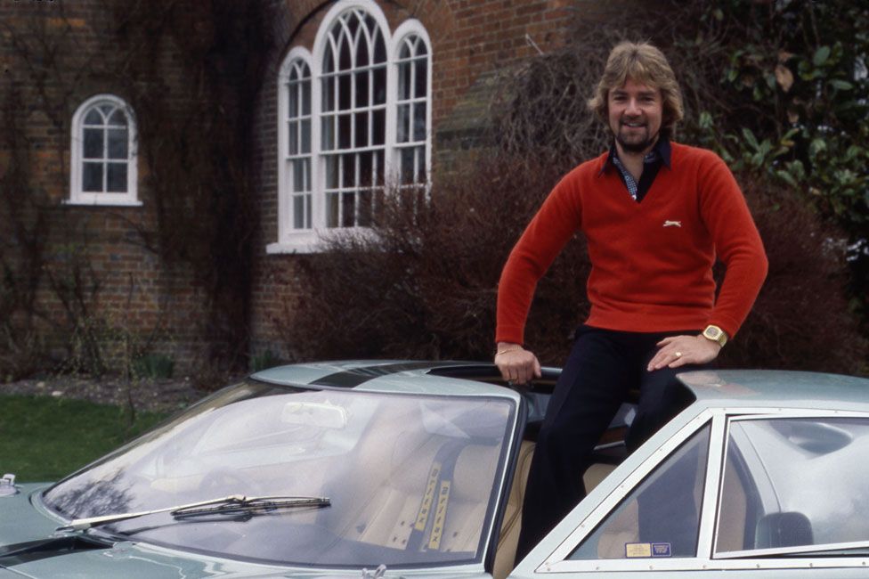 Noel Edmonds hosting Top Gear in 1979