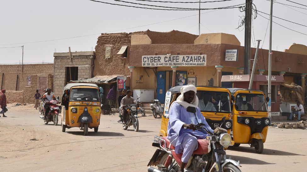 Cyber cafe in Agadez