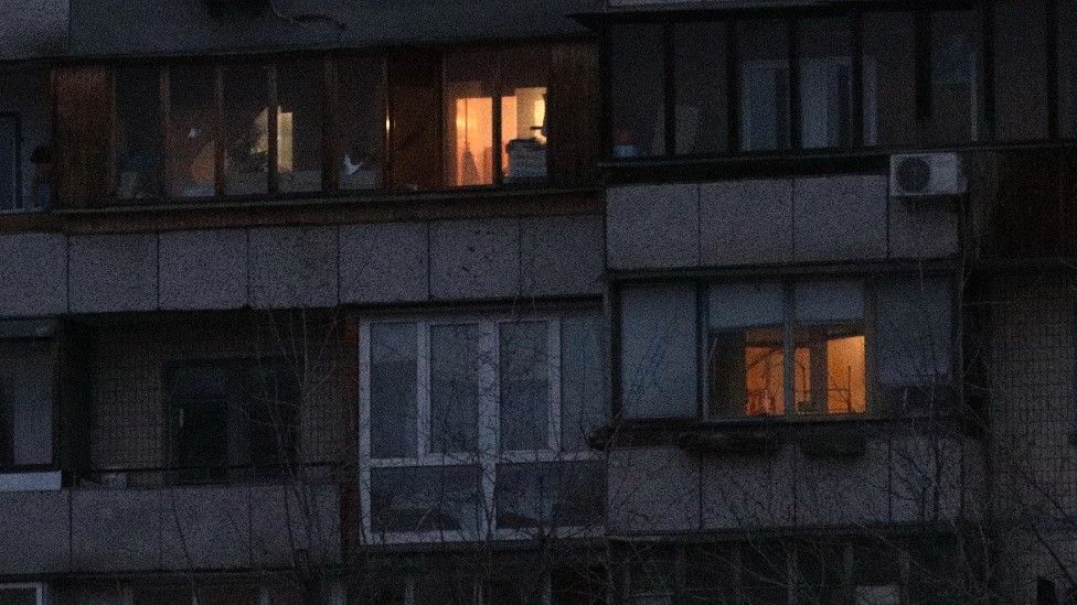 Ukraine apartment block