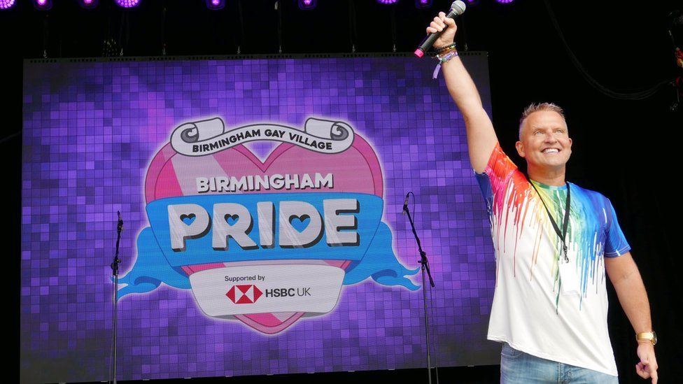 Phil Oldershaw at Birmingham Pride