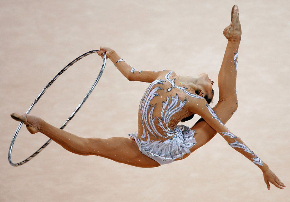 Alina Kabaeva in competition