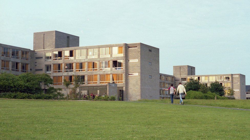 Waveney Terrace at the UEA in 1983