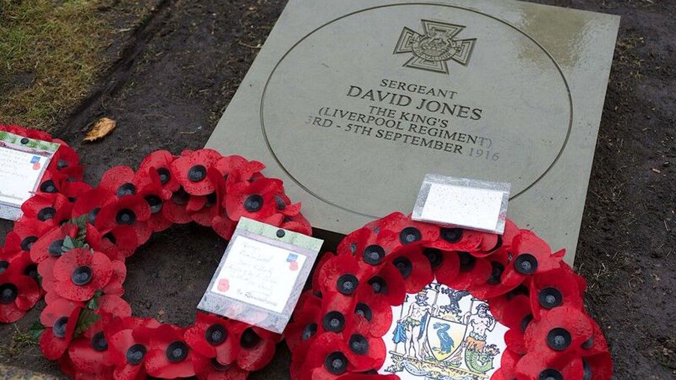 the memorial stone