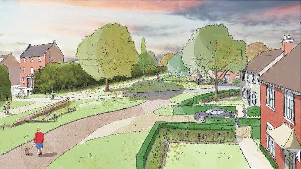 Plans for 1,500 new homes in Gillingham agreed BBC News