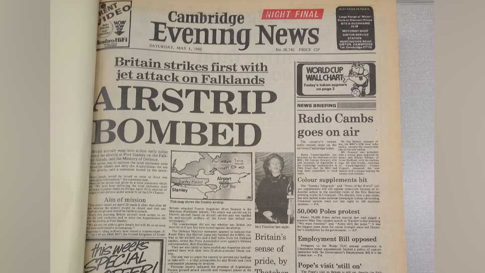 Cambridge Evening News 1982