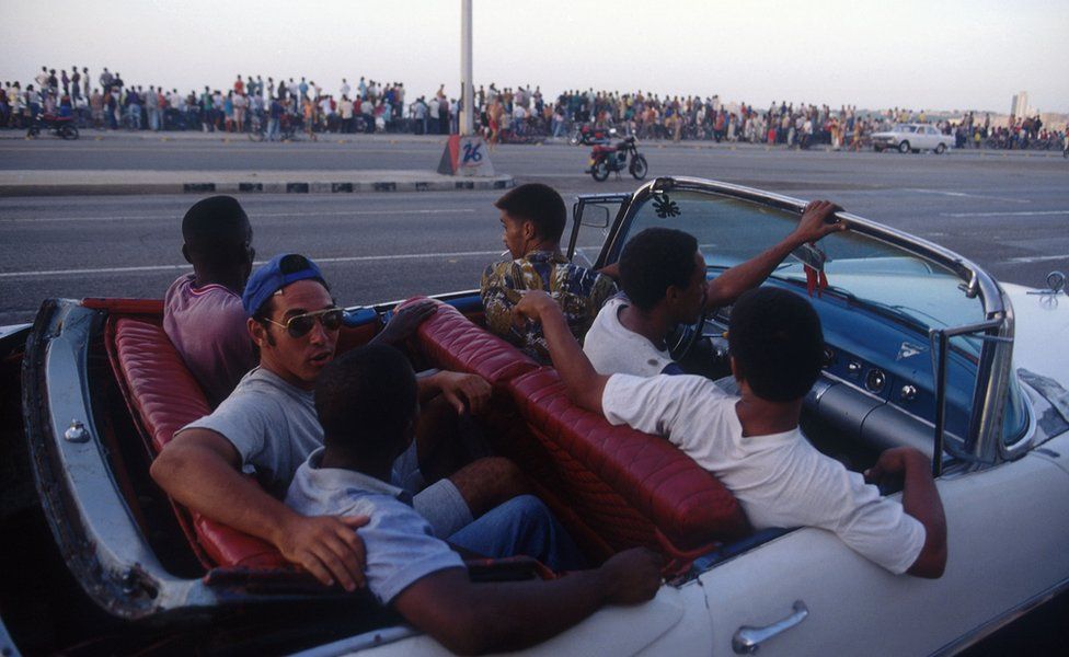 Economic situation in Havana, Cuba in September, 1994