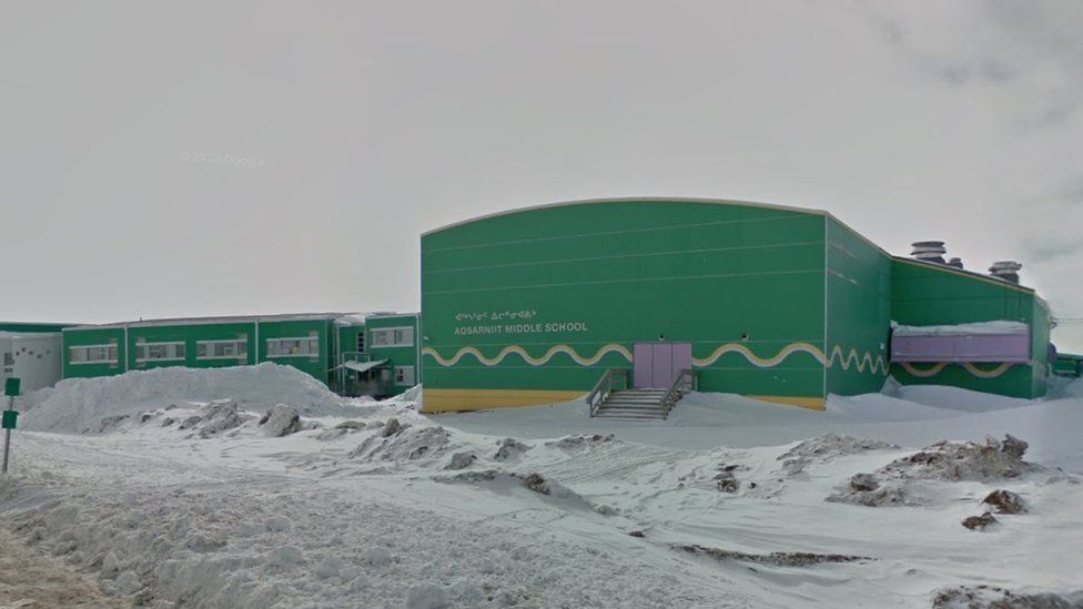 One of Iqaluit's schools