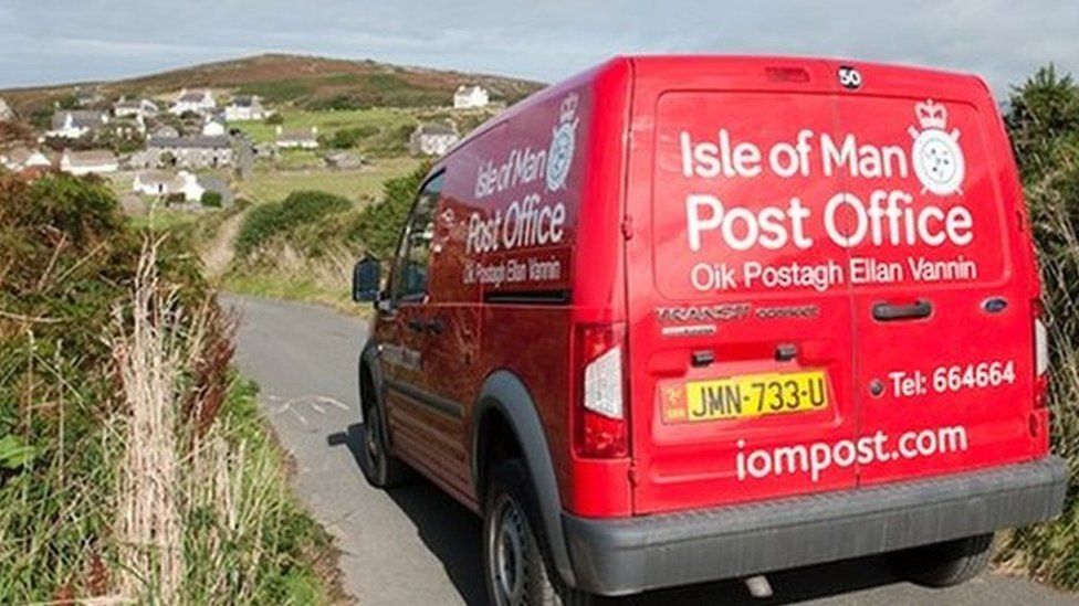 Isle of Man Post Office Van