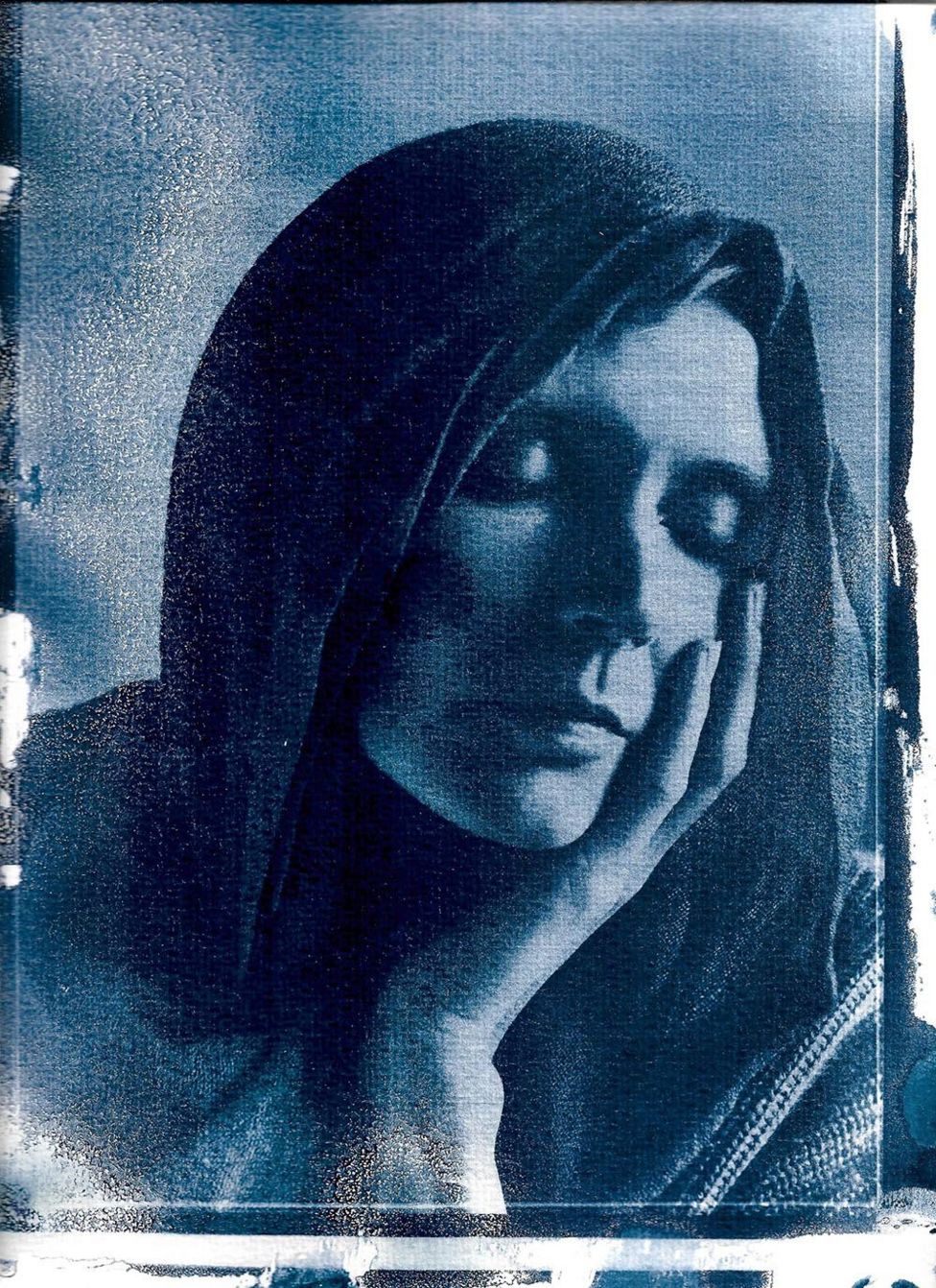 Cyanotype portrait