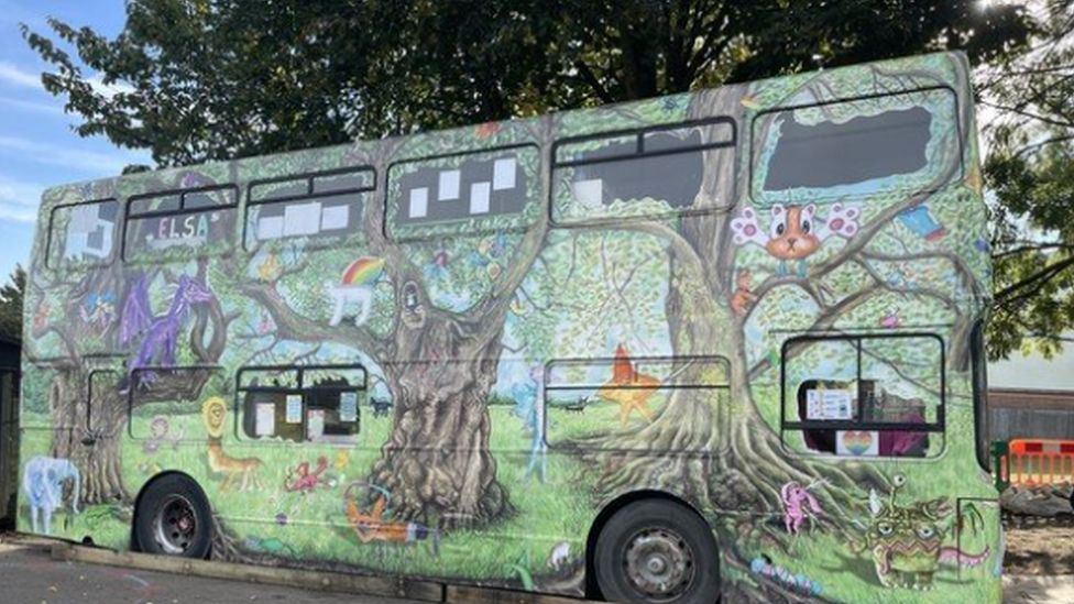 The Nest wellbeing bus