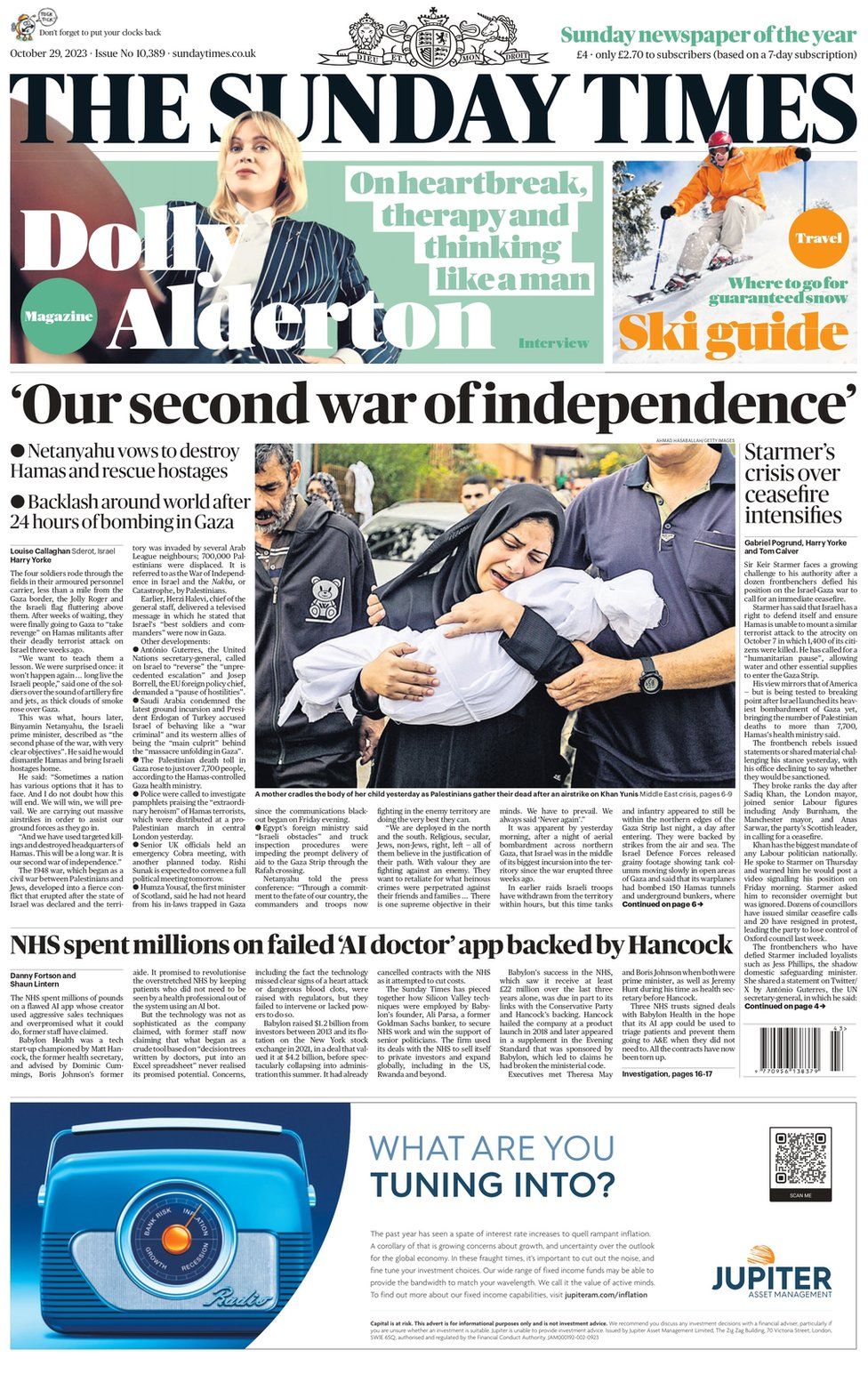 The Sunday Times 29 October 2023