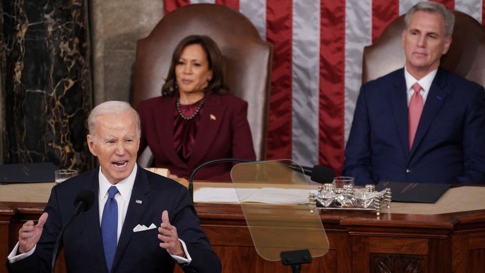President Joe Biden delivers his 2023 State of the Union address