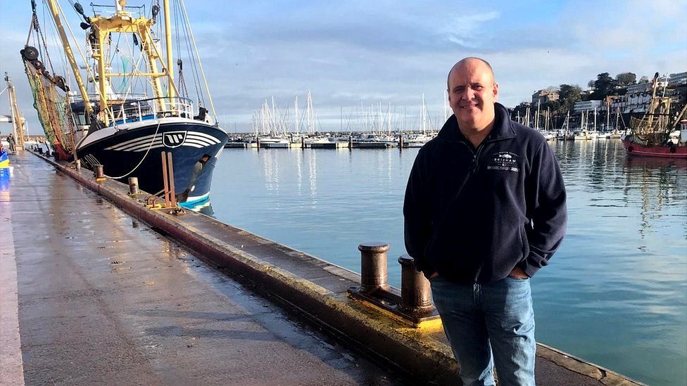 Brixham Trawler Agents managing director Barry Young