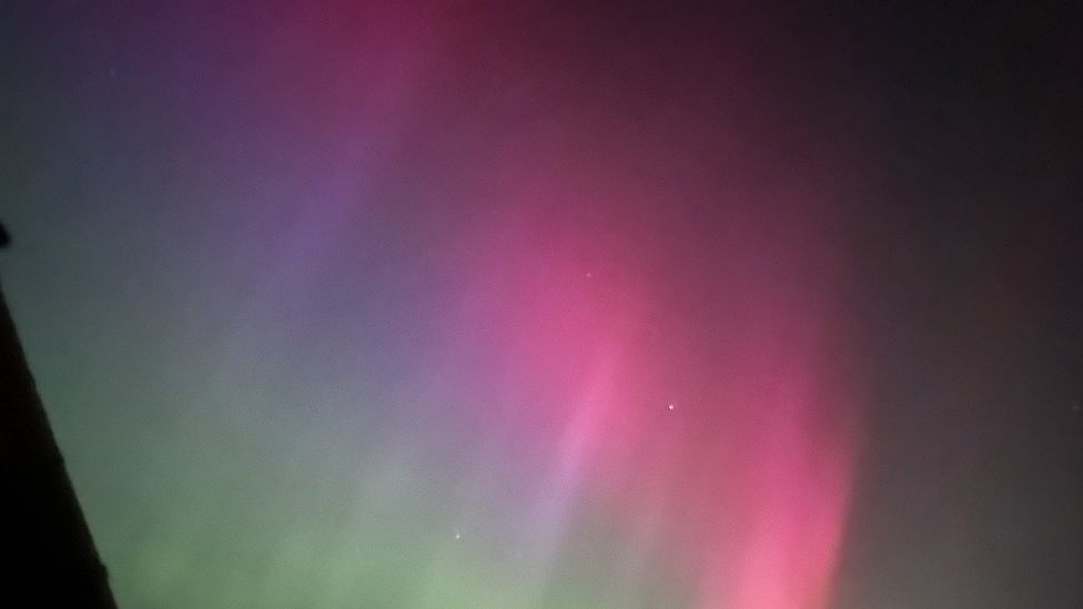 Malc's photo of the Northern Lights from Reading