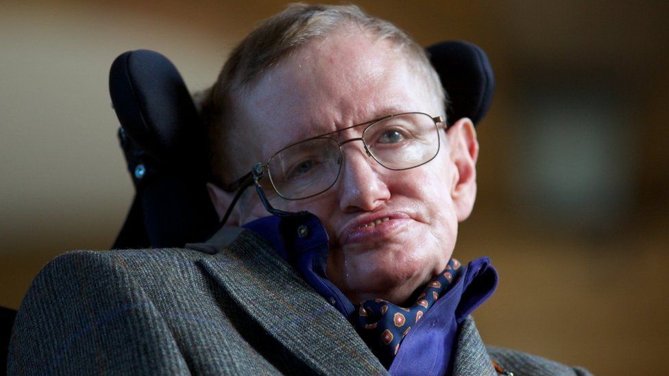 Stephen Hawking in Cambridge