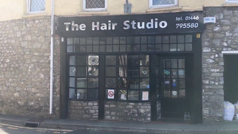 The Hair Studio owned by Jacqui Jenkins in Llantwit Major