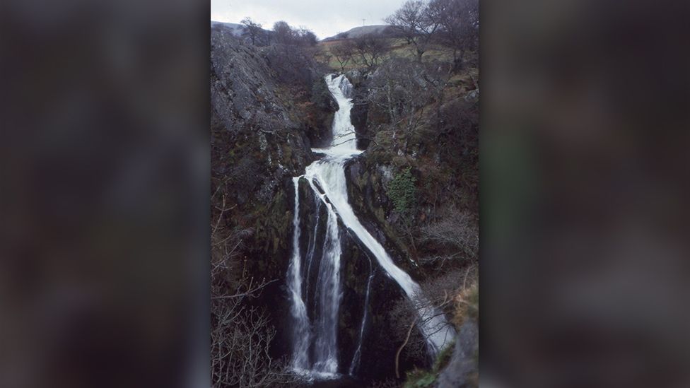 Ceunant Mawr waterfall
