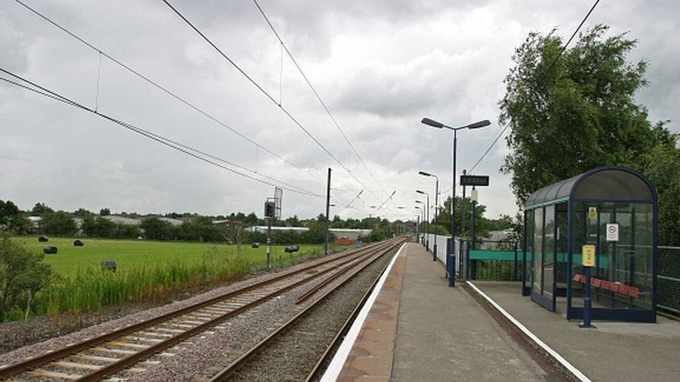 Lichfield Trent Valley platform