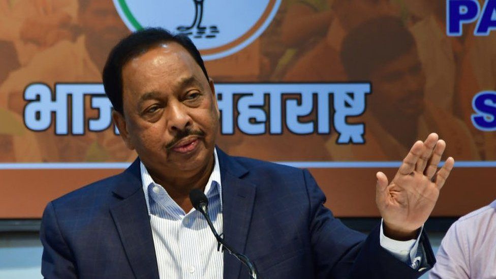 Mr Rane is a minister in PM Narendra Modi's cabinet