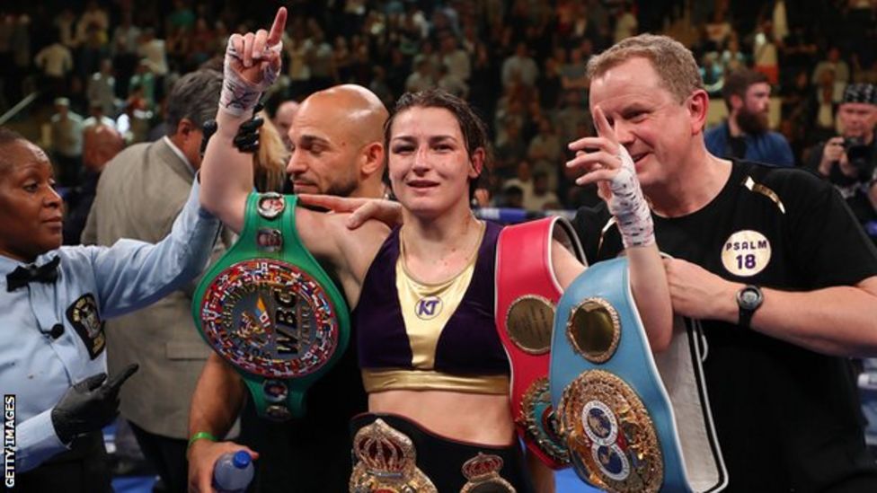 Katie Taylor: Undisputed lightweight champion to defend belts on 22 ...