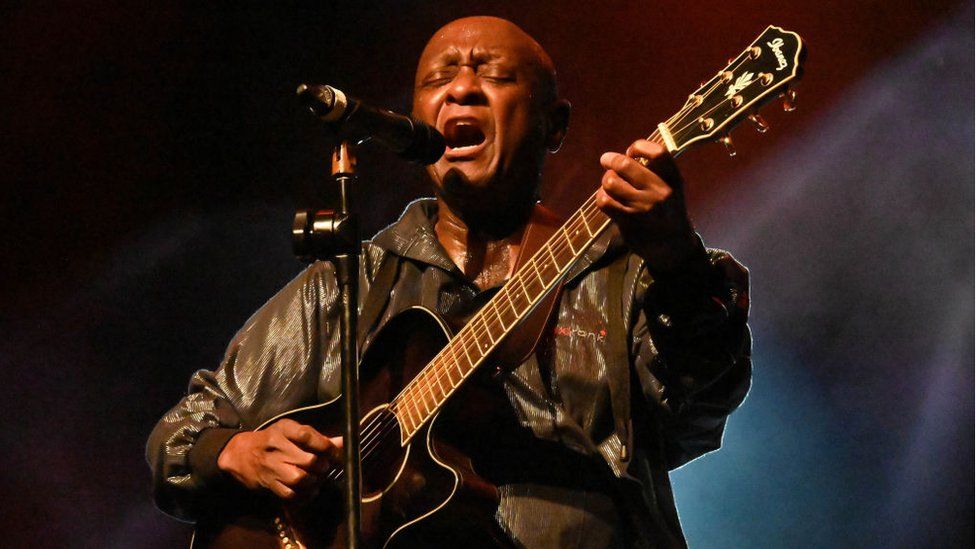 Mbongeni Ngema during the Black Musical Extravaganza at the Theatre of Marcellus - 15 September 2023 in Kempton Park, South Africa