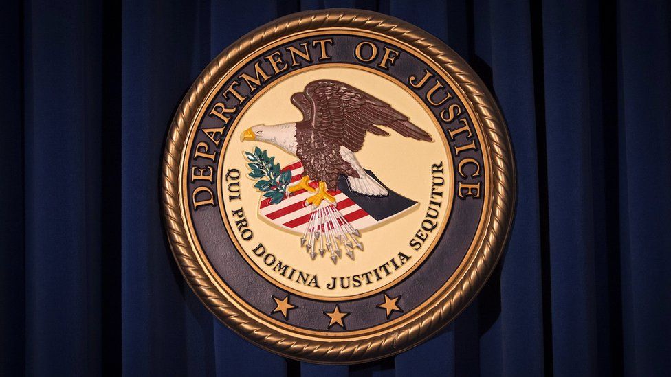 Department of Justic logo