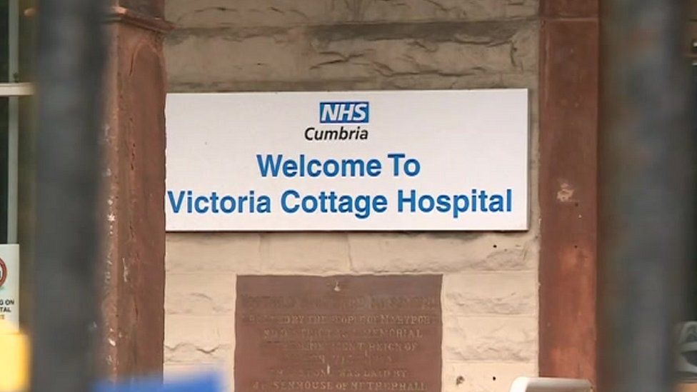 Maryport Cottage Hospital bed cut plans protested BBC News