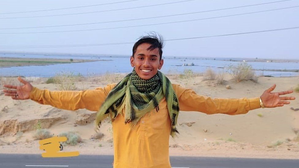 Mukhtiyar Ali at Bhadla solar plant