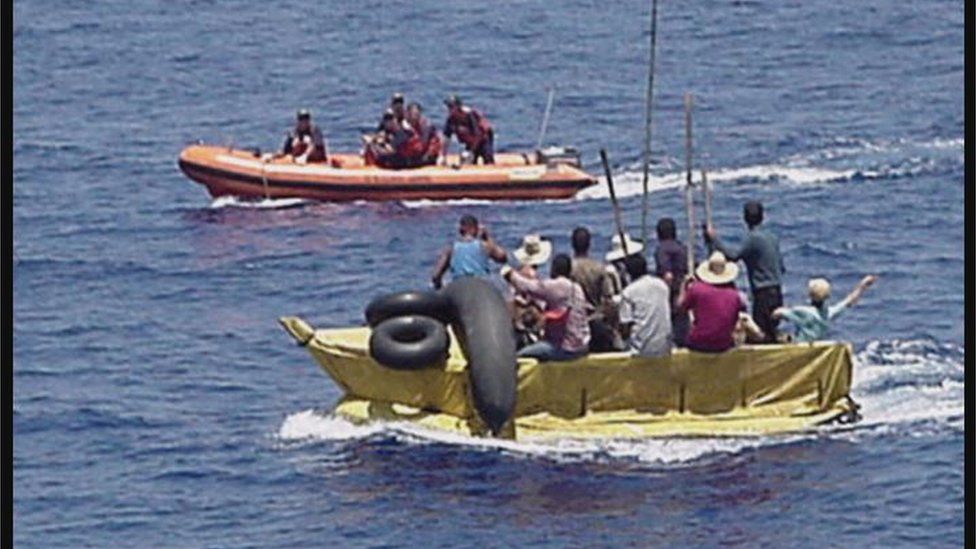 Cuban Refugee Boat Washes Up On County Sligo Beach c News