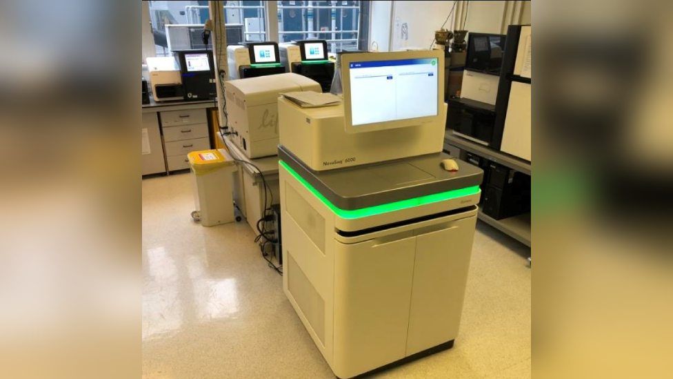 New machine used for genetic sequencing at University Hospital of Wales