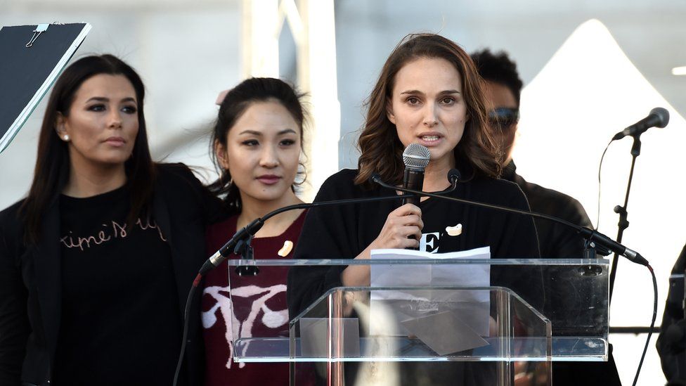 Natalie Portman Women's March